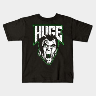 Huge - Green Kids T-Shirt